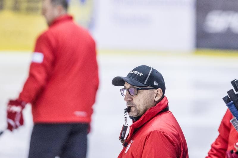 Ice Hockey. Poland national team. Training. 14.12.2020