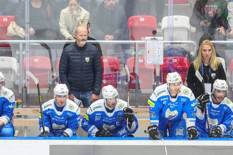 Ice Hockey. Tauron Hokej Liga. Zaglebie Sosnowiec - Re-Plast Unia Oswiecim. 08.10.2023