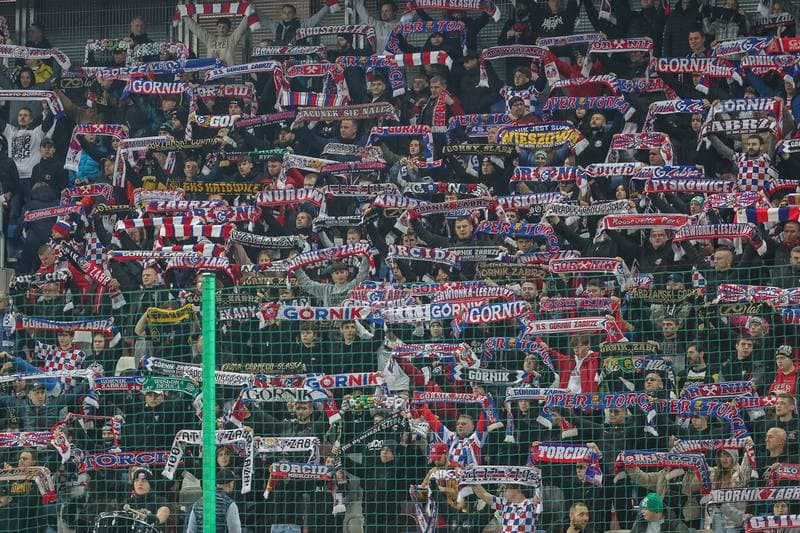 Football. PKO BP Ekstraklasa. Gornik Zabrze - Cracovia Krakow. 06.11.2023