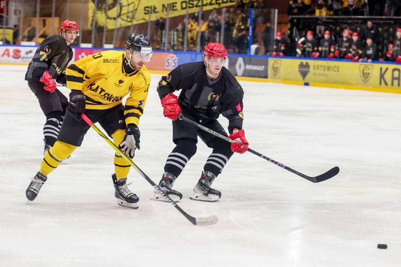 Ice Hockey. Tauron Hokej Liga. GKS Katowice - Comarch Cracovia. 26.11.2023