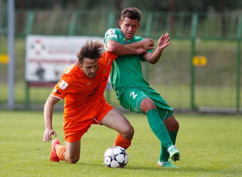 Football. Friendly Match. GKS Katowice - Puszcza Niepolomice. 26.07.2014