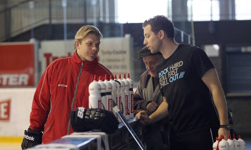Ice Hockey. Poland national team. Training. 14.04.2015
