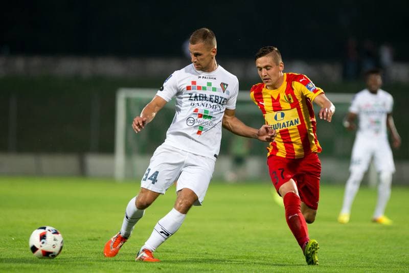 Football. Polish Cup. Zaglebie Sosnowiec - Korona Kielce. 10.08.2017