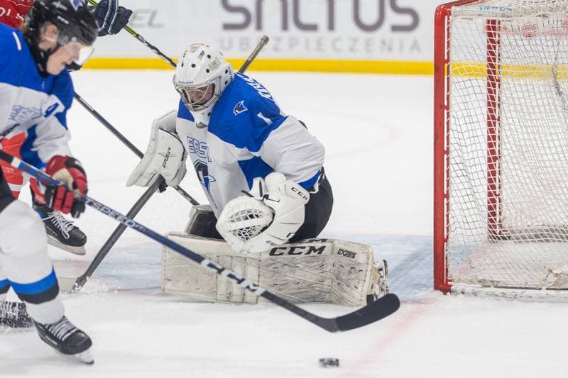 Ice Hockey. U20 World Championship Division 1B. Poland - Estonia. 11.12.2022
