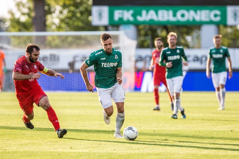 Football. UEFA Europa League. FK Jablonec - FC Pyunik Yerevan. 01.08.2019