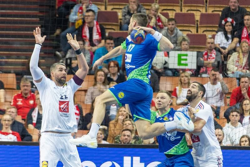 Handball. IHF World Men's Championship. Slovenia - France. 16.01.2023