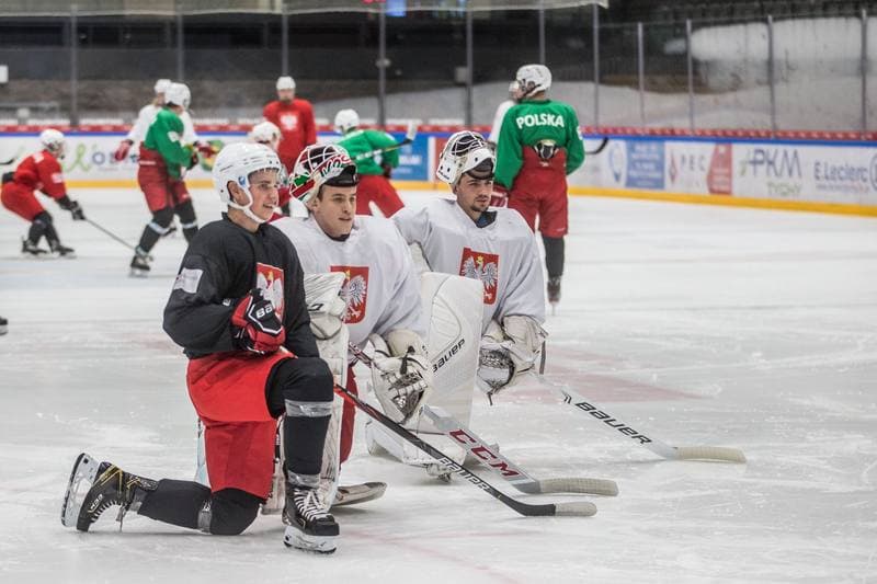 Ice Hockey. Poland U20. Training. 02.11.2020