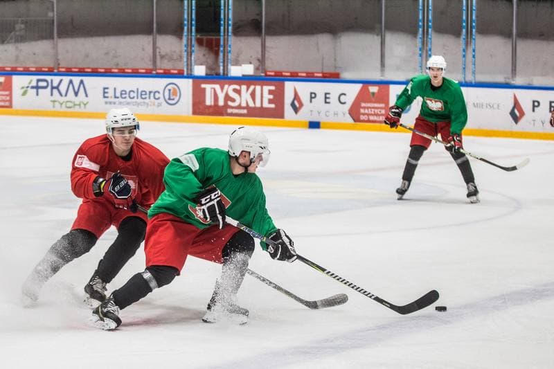 Ice Hockey. Poland U20. Training. 02.11.2020