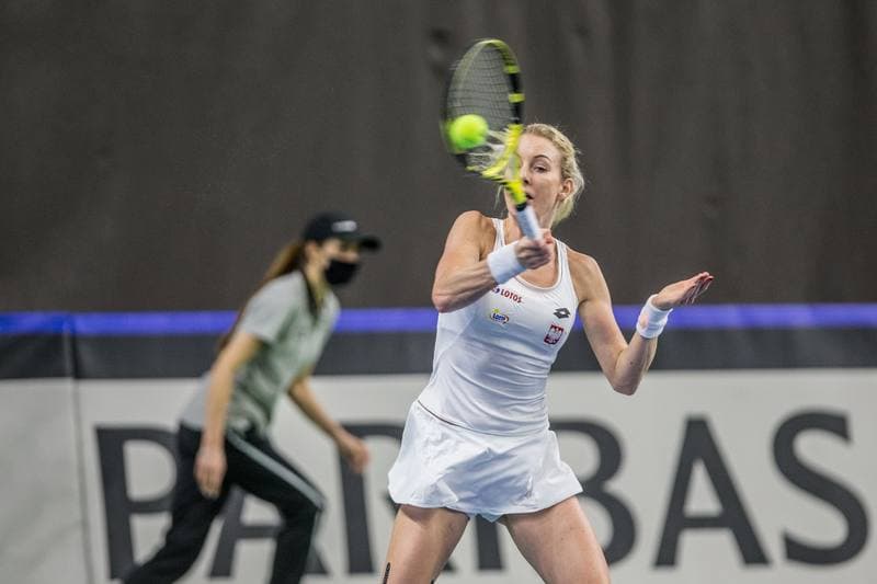 Tennis. Billie Jean King Cup. Poland - Brazil. 16.04.2021