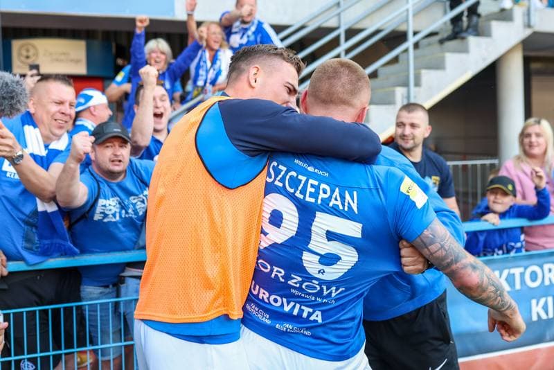 Football. Fortuna I Liga. Ruch Chorzow - GKS Tychy. 03.06.2023