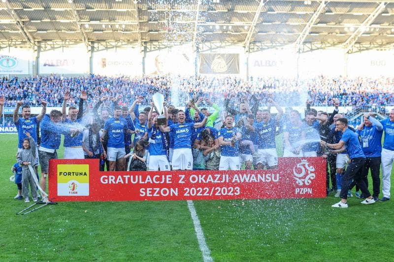 Football. Fortuna I Liga. Ruch Chorzow - GKS Tychy. 03.06.2023