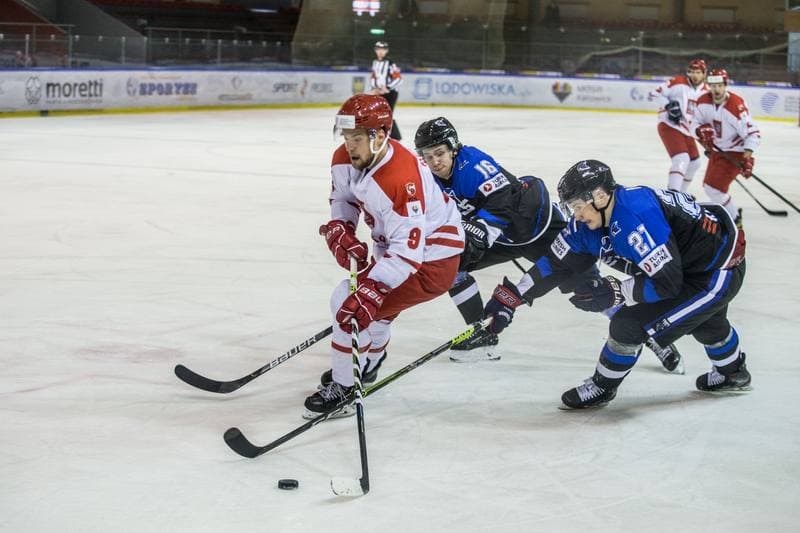 Ice Hockey. Three Seas Tournament. Poland - Estonia. 18.04.2021