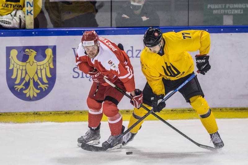 Ice Hockey. Three Seas Tournament. Poland - Lithuania. 19.04.2021