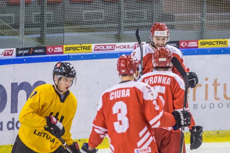 Ice Hockey. Three Seas Tournament. Poland - Lithuania. 19.04.2021