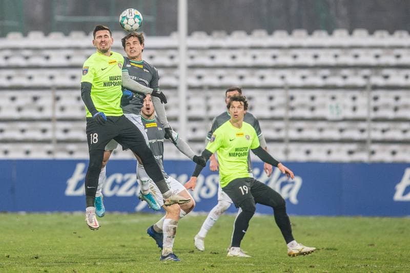 Football. Fortuna Puchar Polski. Puszcza Niepolomice - Lechia Gdansk. 09.02.2021