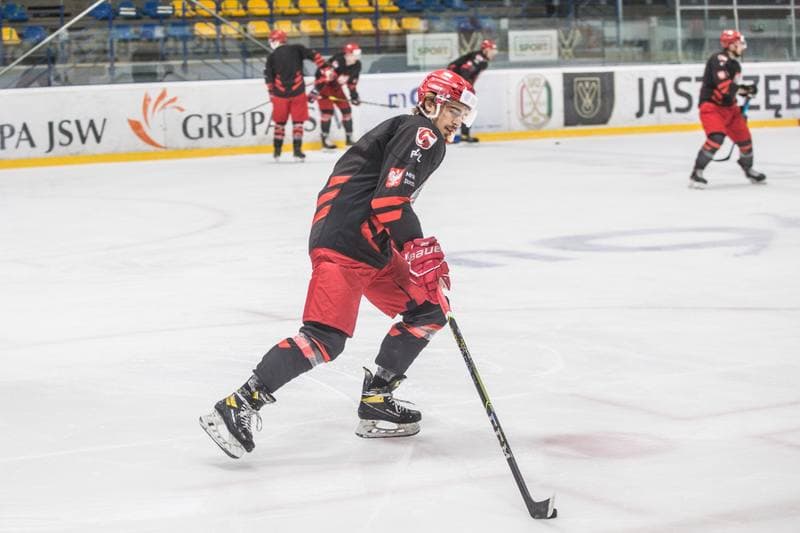 Ice Hockey. Poland national team. Training. 02.05.2021