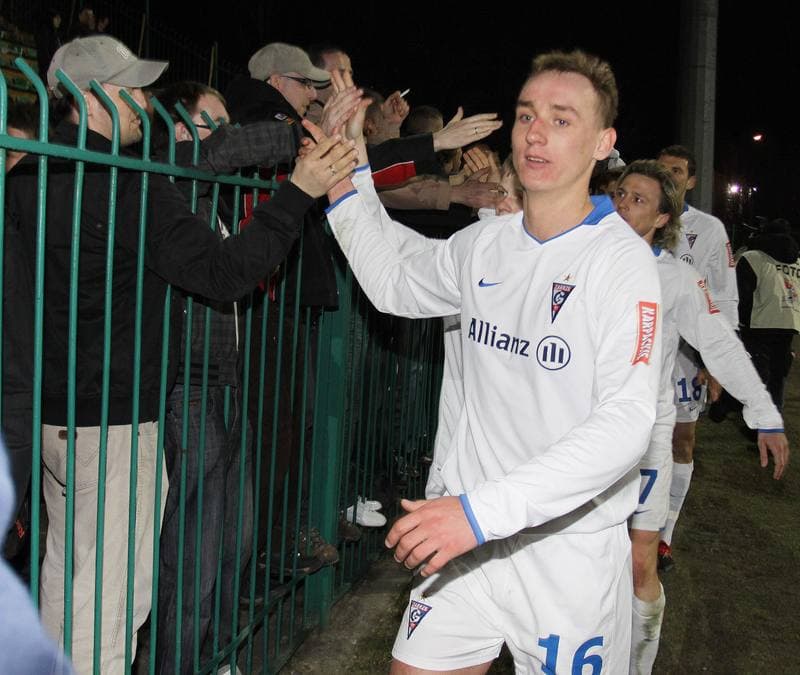 Football. I liga. Podbeskidzie Bielsko-Biala - Gornik Zabrze. 20.03.2010