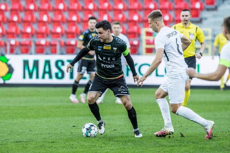 Football. Fortuna I Liga. GKS Tychy - Puszcza Niepolomice. 08.11.2020