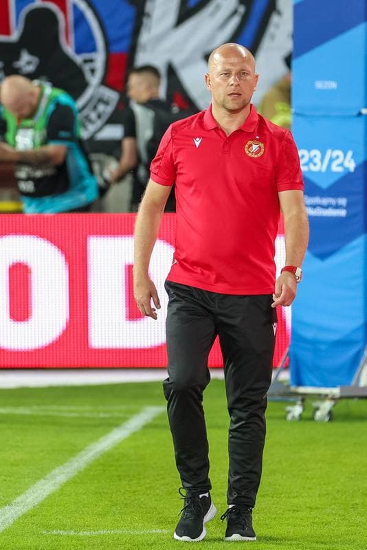 Football. PKO BP Ekstraklasa. Gornik Zabrze - Widzew Lodz. 18.08.2023