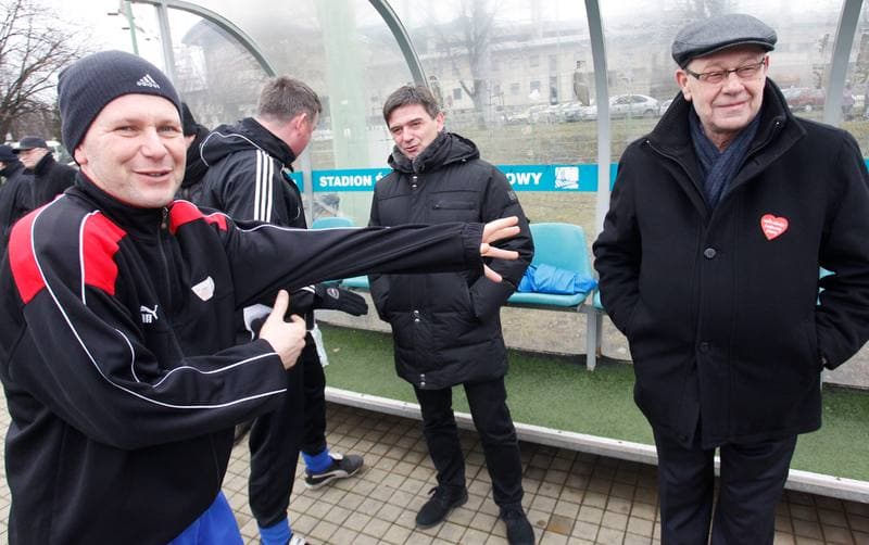 Football. Slaskie Oldboye. Slascy Trenerzy. 12.01.2014