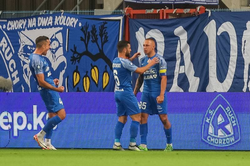 Football. PKO BP Ekstraklasa. Ruch Chorzow - Stal Mielec. 01.09.2023