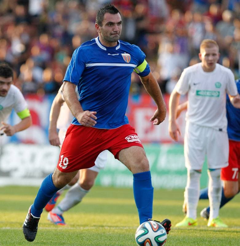 Football. III Liga Opolsko - Slaska. Polonia Bytom - Rekord Bielsko Biala. 10.08.2014