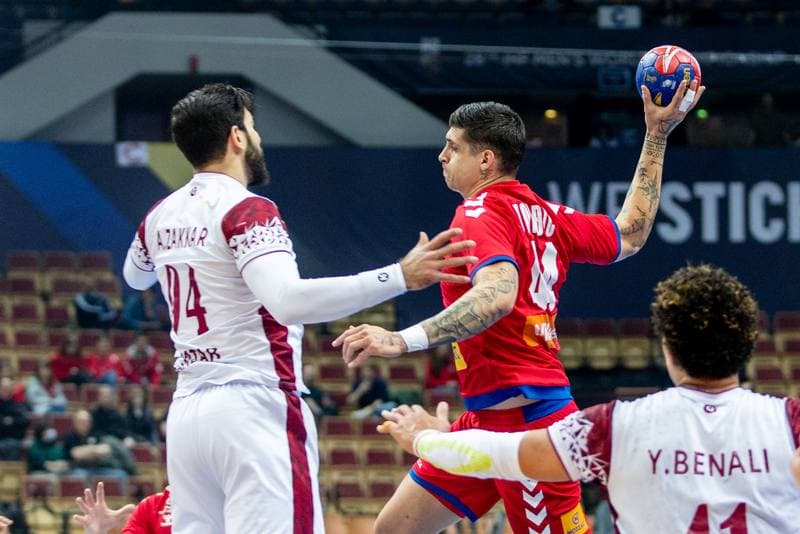 Handball. IHF World Men's Championship. Qatar - Serbia. 17.01.2023