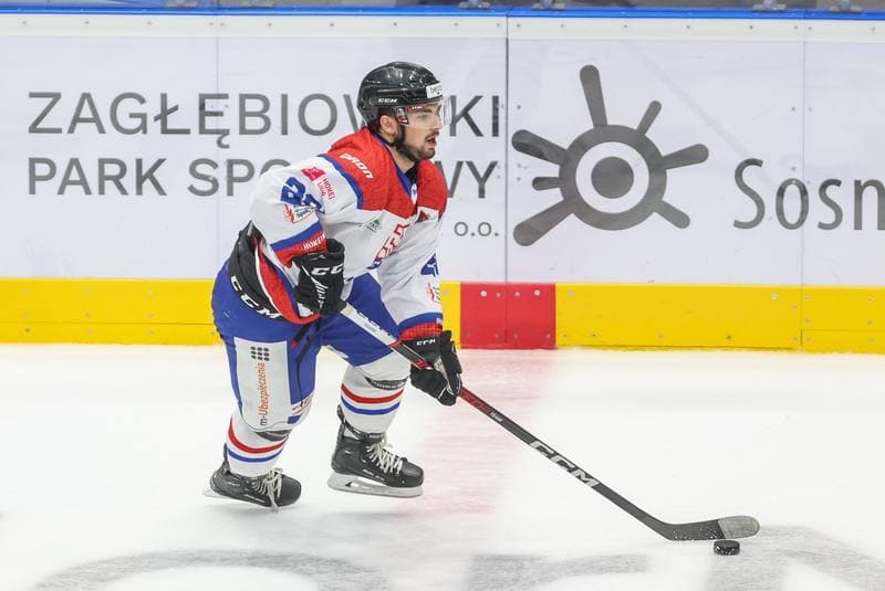 Ice Hockey. Tauron Hokej Liga. Zaglebie Sosnowiec - Marma Ciarko STS Sanok. 17.09.2023