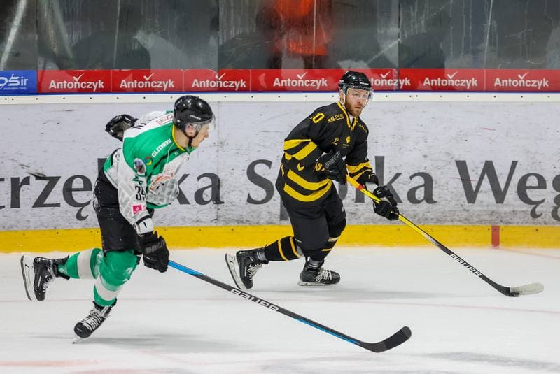 Ice Hockey. Tauron Hokej Liga. JKH GKS Jastrzebie - GKS Katowice. 19.09.2023