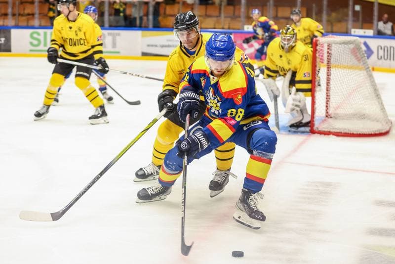 Ice Hockey. Tauron Hokej Liga. GKS Katowice - PZU Podhale Nowy Targ. 06.10.2023