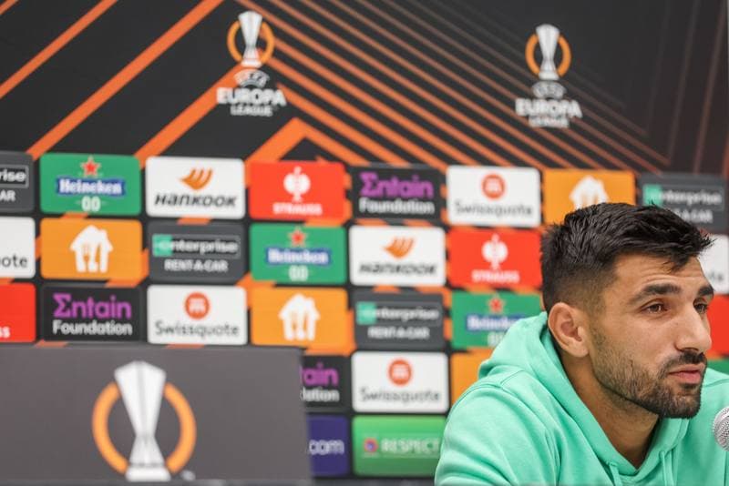 Football. Sporting CP. Press Conference. 25.10.2023