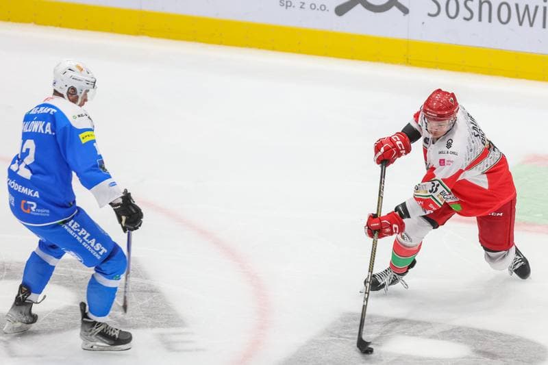 Ice Hockey. Tauron Hokej Liga. Zaglebie Sosnowiec - Re-Plast Unia Oswiecim. 08.10.2023