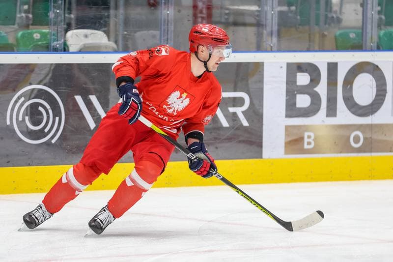 Ice Hockey. Poland national team. Training. 07.11.2023