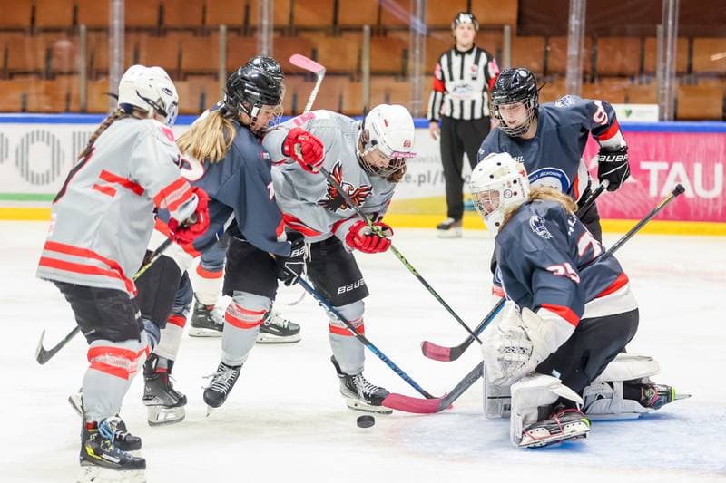 Ice Hockey. EWHL. Tauron Metropolia Silesia - Budapest Jegkorong Akademia. 22.10.2023