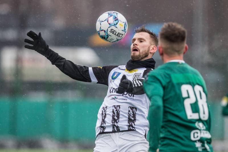 Football. Sparing. Zaglebie Sosnowiec - Sandecja Nowy Sacz. 28.01.2022