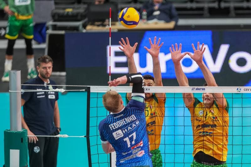 Volleyball. CEV Cup. Aluron CMC Warta Zawiercie - TSV Raiffeisen Hartberg. 25.10.2023