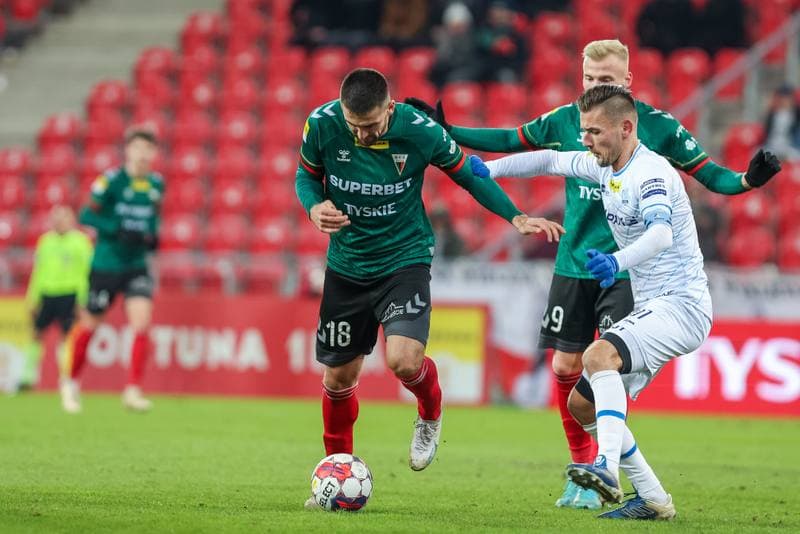 Football. Fortuna I Liga. GKS Tychy - Stal Rzeszow. 17.12.2023