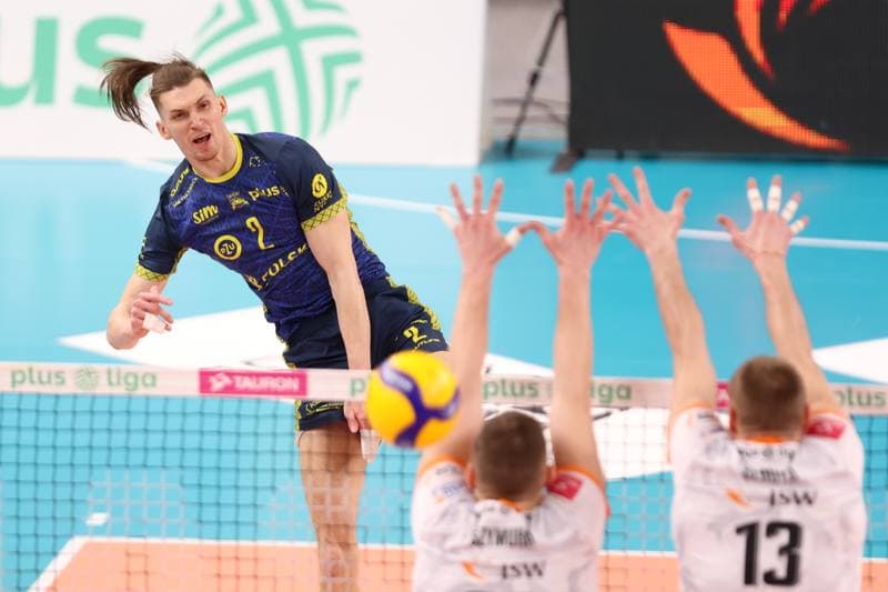 Volleyball. PlusLiga. Jastrzebski Wegiel - PSG Stal Nysa. 14.01.2024