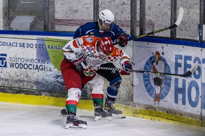 Ice Hockey. MHL. UKS Zaglebie Sosnowiec - SMS PZHL Katowice. 06.03.2022