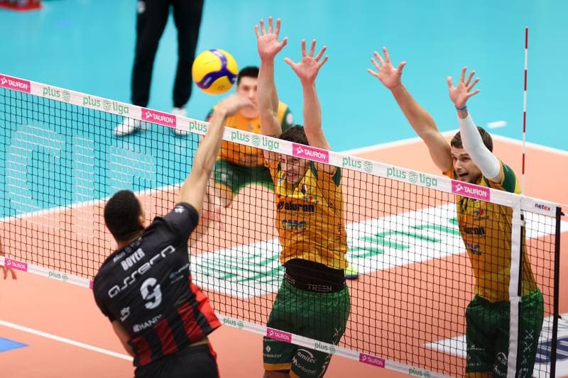 Volleyball. PlusLiga. Aluron CMC Warta Zawiercie - Asseco Resovia Rzeszow. 25.01.2024
