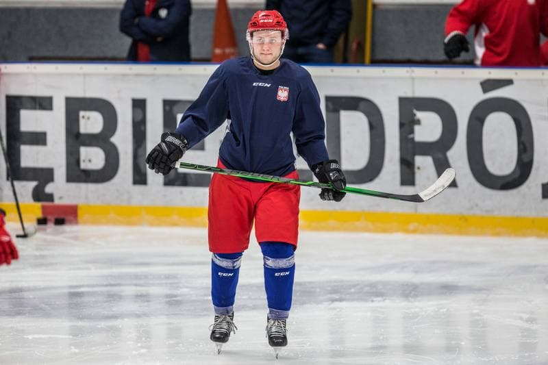 Ice Hockey. Poland national team. Training. 02.11.2020