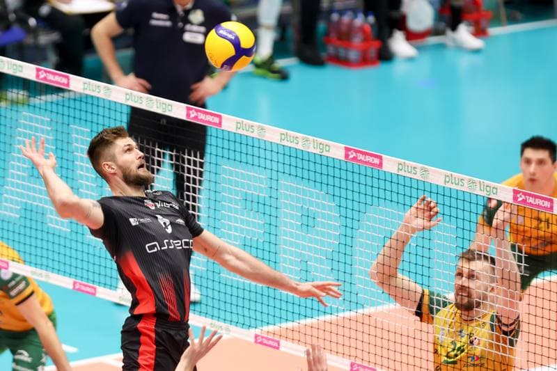 Volleyball. PlusLiga. Aluron CMC Warta Zawiercie - Asseco Resovia Rzeszow. 25.01.2024
