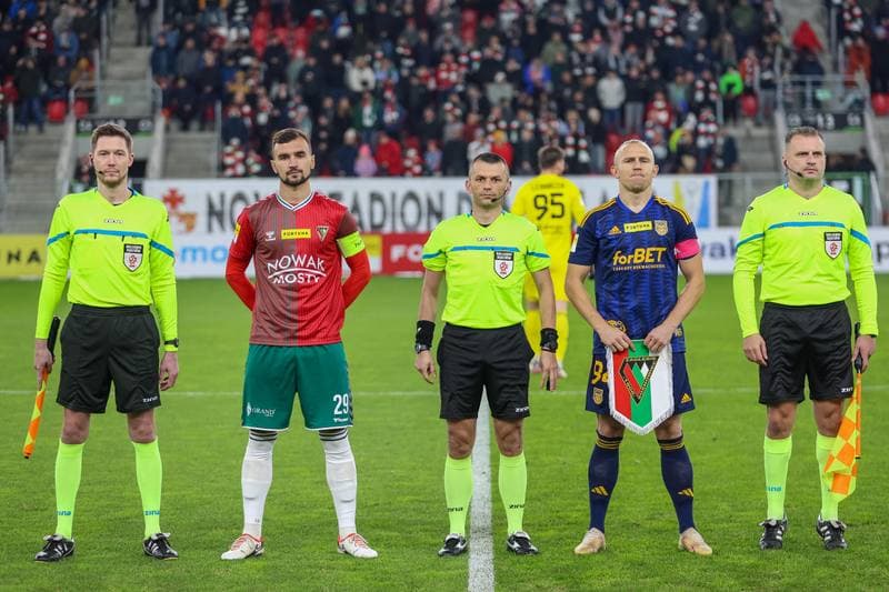 Football. Fortuna I Liga. Zaglebie Sosnowiec - Arka Gdynia. 12.11.2023