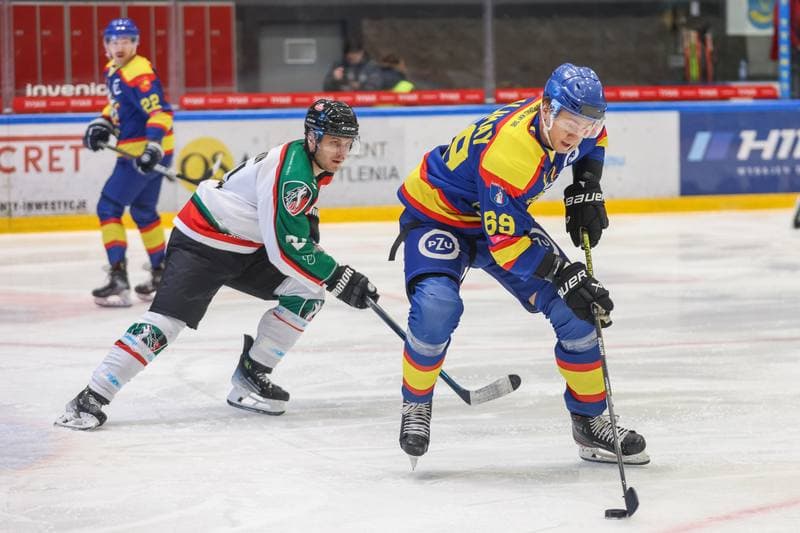 Ice Hockey. Tauron Hokej Liga. GKS Tychy - PZU Podhale Nowy Targ. 17.11.2023