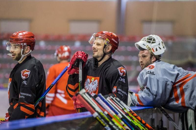 Ice Hockey. Poland national team. Training. 15.04.2021