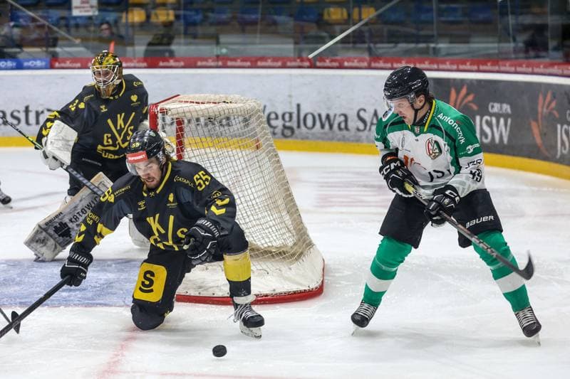 Ice Hockey. Tauron Hokej Liga. JKH GKS Jastrzebie - GKS Katowice. 24.09.2024