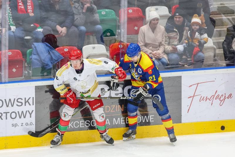 Ice Hockey. Tauron Hokej Liga. Zaglebie Sosnowiec - PZU Podhale Nowy Targ. 03.12.2023