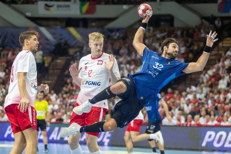 Handball. European Championship Qualifiers. Poland - Italy. 13.10.2022