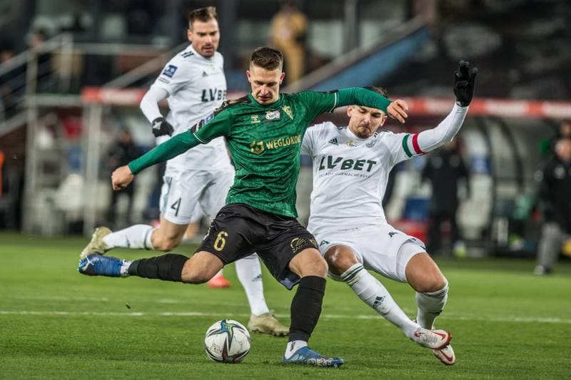 Football. PKO BP Ekstraklasa. Gornik Zabrze - Slask Wroclaw. 03.12.2021