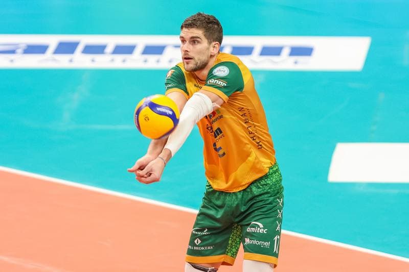 Volleyball. CEV Volleyball Cup. Aluron CMC Warta Zawiercie - SCM Craiova. 13.12.2023
